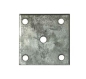 Preview: Ankerplatte Stahl 100 x 100 x 8 mm (5B)