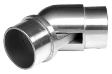 Gelenkstück-Rohr für  42,4 x 2,0 mm V2A