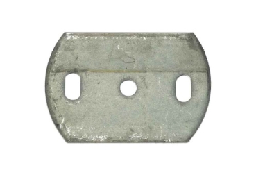 Ankerplatte Stahl 120 x 80 x 8 mm (LL)