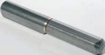 V2A Anschweißband 2-teilig mit Flachkopf, Länge 100 mm