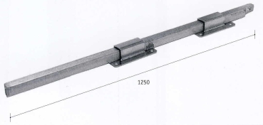 Tortreibriegelstange Breite: 13 x 13 mm